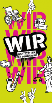 Logo Wir Wertstätten der Demokratie